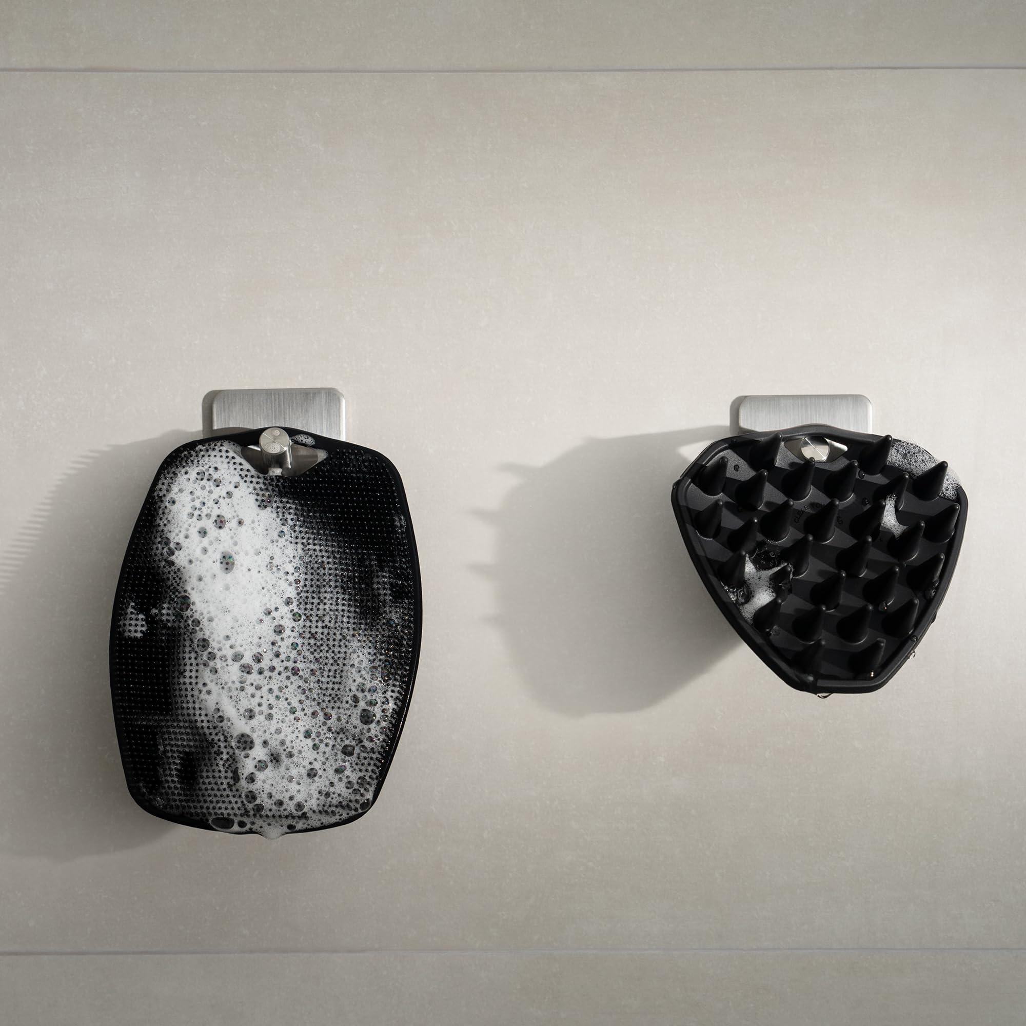 MANSCAPED MANSCAPED The Body Buffer & Scalp Buffer Bundle - Men\'s Silicone Head & Body Scrubbers for Nourishing, Cleaning & Exfoliating Your Skin & Hair, Ergonomic Handheld Design