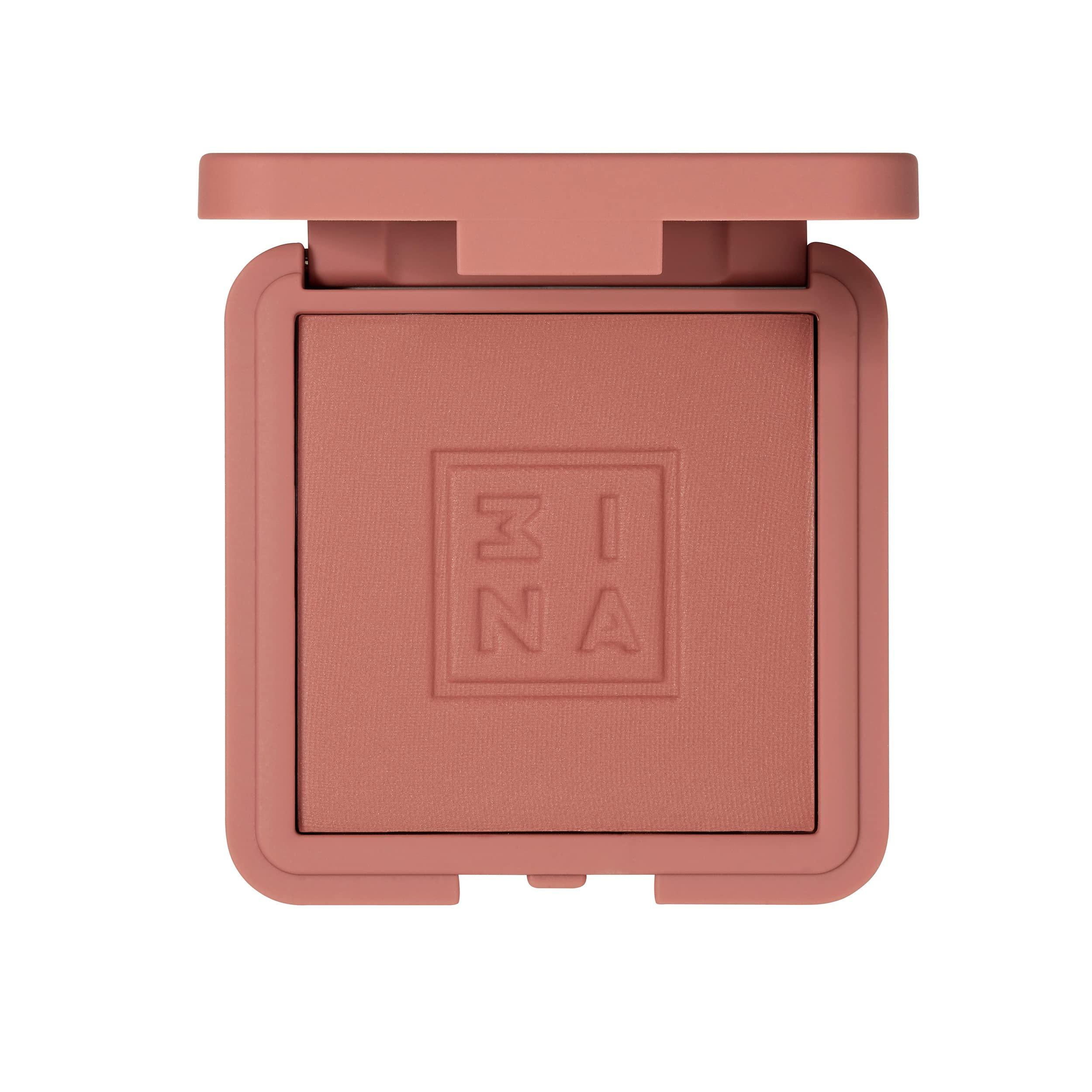 3INA 3INA MAKEUP - Vegan - The Blush 503 - Nude - Easy to Blend Powder Blush - Natural and Silky Finish - Highly Pigmented Colours - Light Texture - Cruelty Free