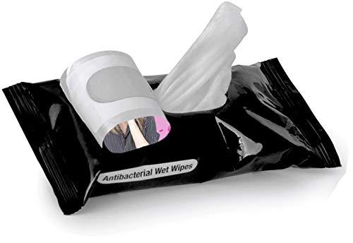 Gears Out Girls Poop Wet Wipes - Weird Moist Wipes for Teens and Adults - Travel Size, Disposable, Hand Use Only