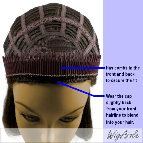 Motown Tress Motown Tress (Qe.dash) - Synthetic Half Wig in DARKEST BROWN