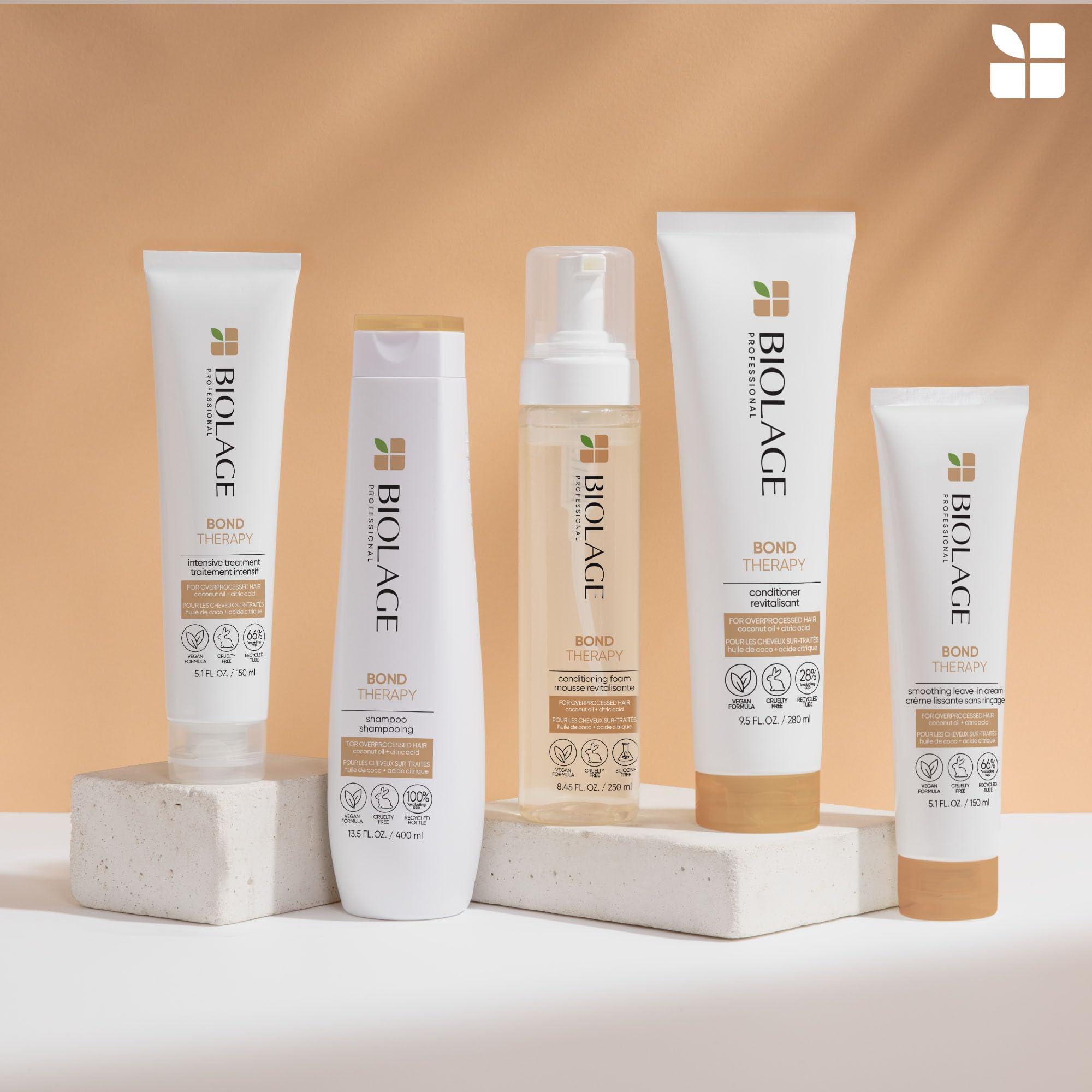 Biolage Biolage Bond Therapy Sulfate-Free Shampoo | Builds Bonds & Reduces Breakage | Paraben & Sulfate-Free | Vegan | Salon Professional Shampoo | Cruelty-Free | Bonding