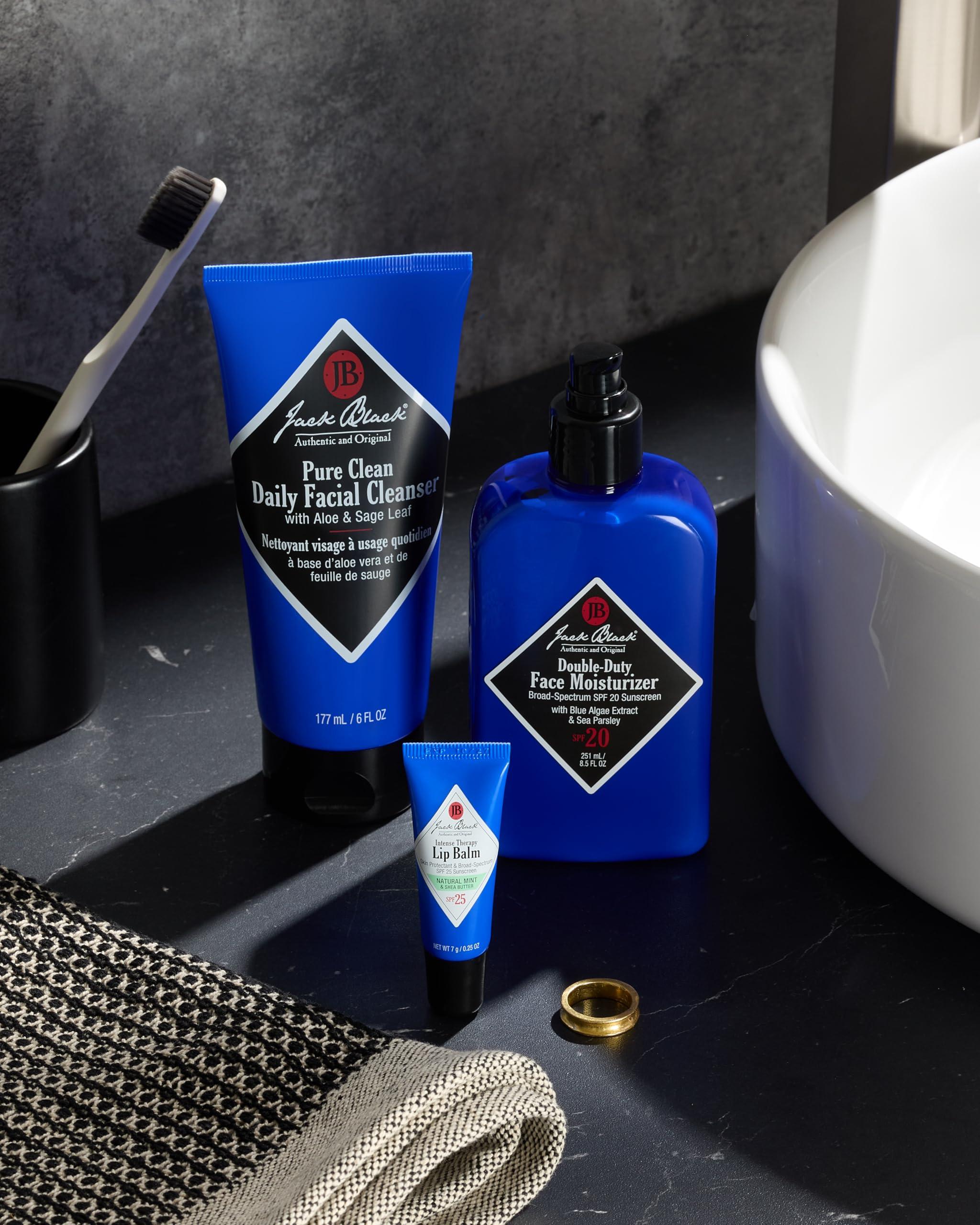 Jack Black Jack Black , Intense Therapy Lip Balm SPF 25, 0.25 Ounce, Grapefruit/Ginger