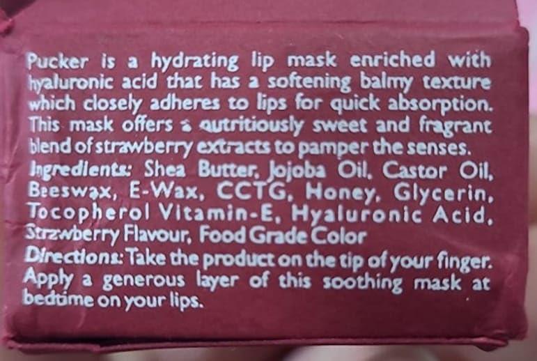 india Hydrating Lip Balm/Mask For Dark Lips, Brightening Dark Lips, Tinted Lip Balm For Women & Men For Dry & Chapped Lips, 7gm