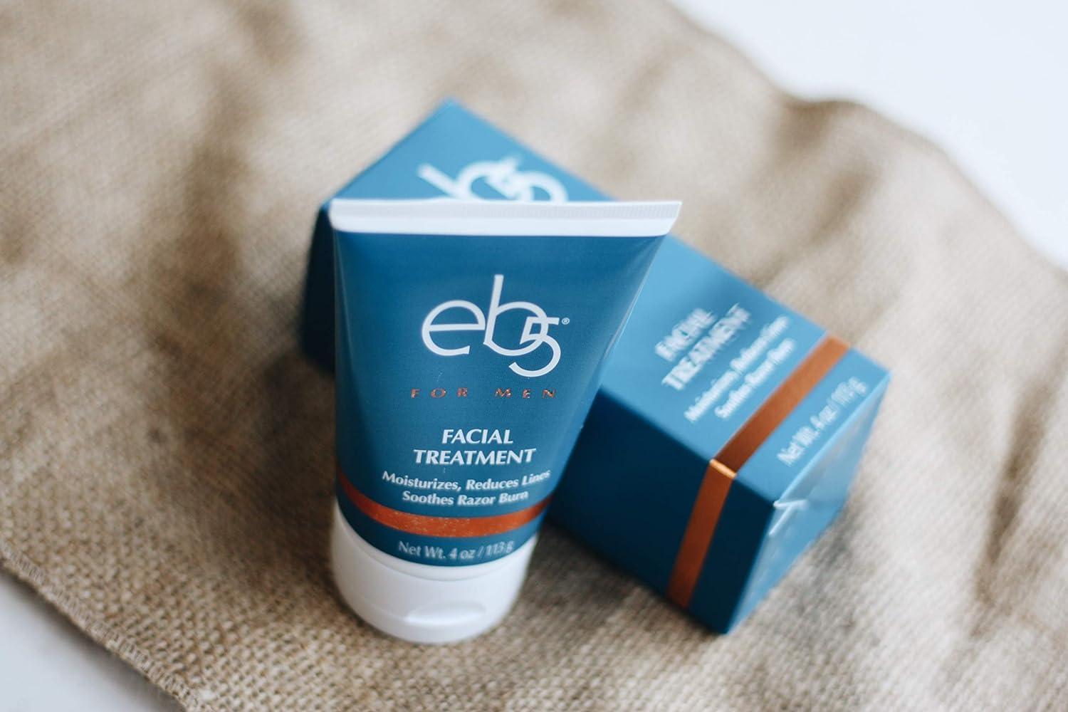 eb5 eb5 Mens All-in-one Anti-Aging Face Cream | Formulated with Retinol, Vitamins E, B5, and A to Moisturize, Reduce Lines and Soothe Razor Burn - 4 Fl Oz