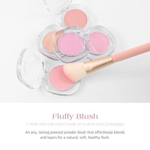 Dr.Althea Dr.Althea Dear.A Fluffy Blush -An airy, long-lasting pressed powder blush, Effortlessly blends and layers, creates a natural, soft, healthy flush, Vegan formula (03 Tutu)
