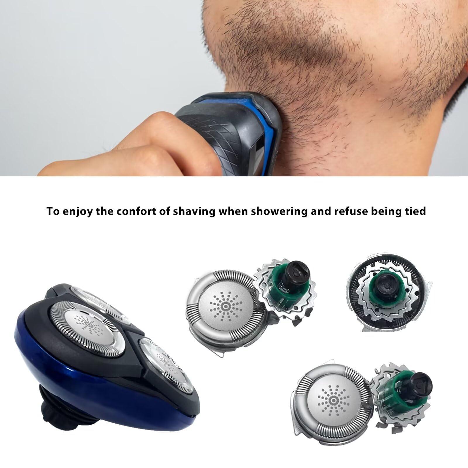 YTXXDEUS 3-Packs Shaver Heads Replacement for P-hilips Norelco 1160x shaver by YTXXDEUS