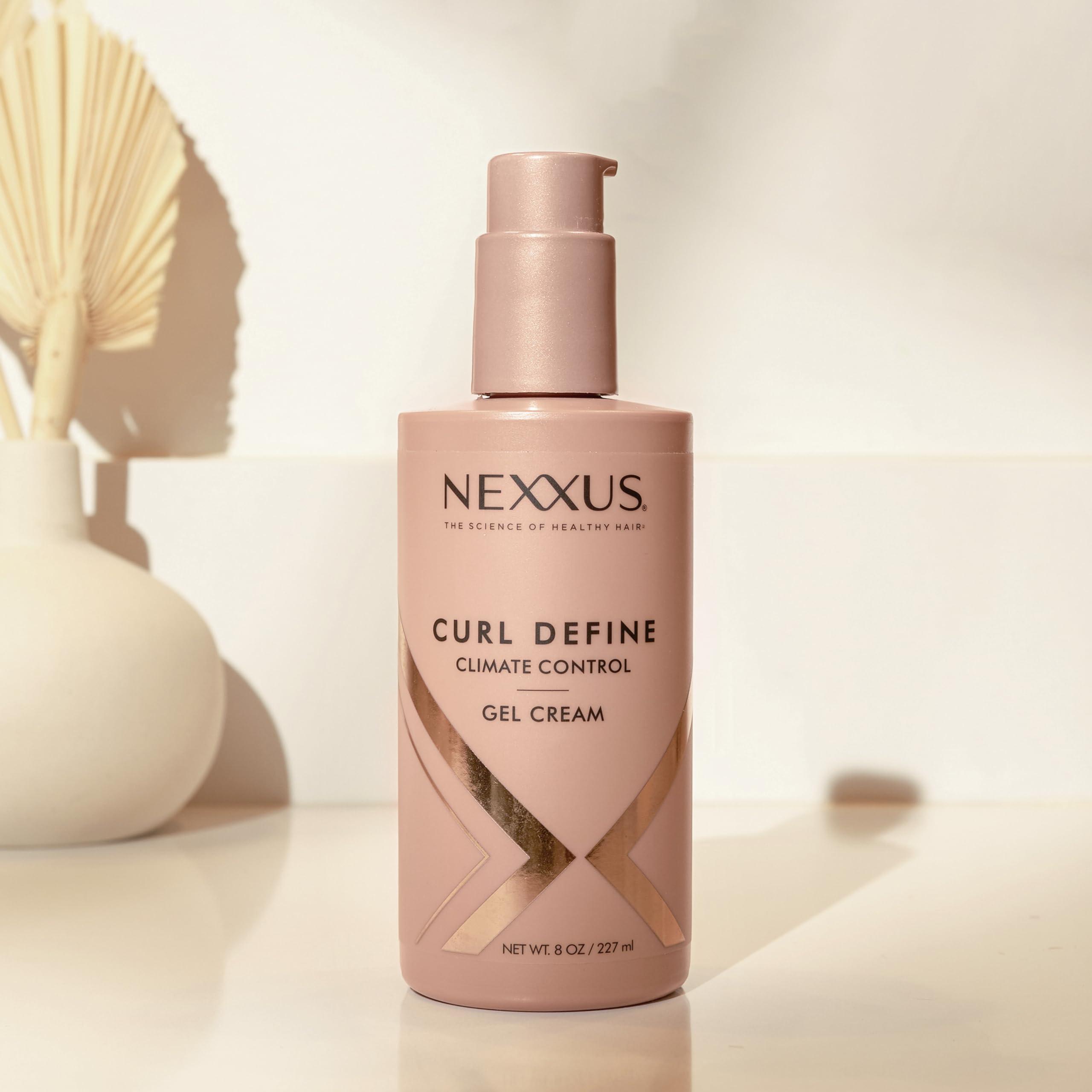 Nexxus Nexxus Climate Control Gel Cream Curl Define for Cashmere Curls, with StyleProtect Technology 8 oz