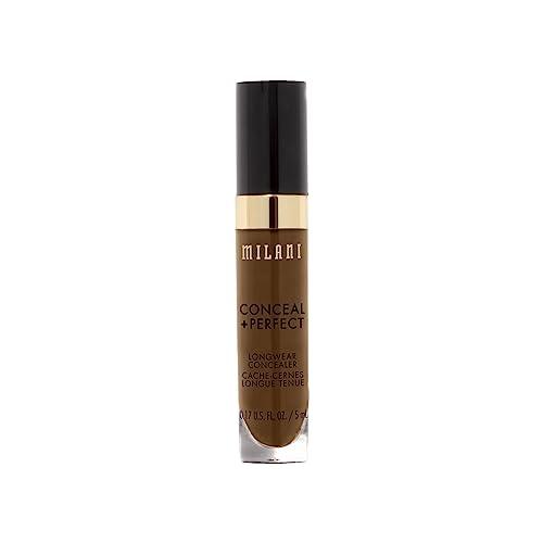 Milani Milani Conceal + Perfect Longwear Concealer - Cool Toffee (0.17 Fl. Oz.) Vegan, Cruelty-Free Liquid Concealer - Cover Dark Circles, Blemishes & Skin Imperfections for Long-Lasting Wear