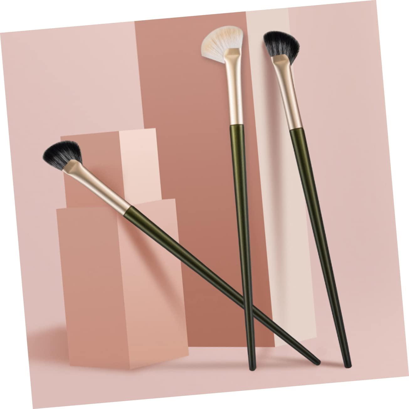 NOLITOY NOLITOY 4pcs Nose Shadow Brush Contour Brush for Nose Makeup Nose Contour Brush Nose Contour Kit Brow Contour Nose Brush Blush Brush Nose Contour Sponge Mask Face Artificial Fiber