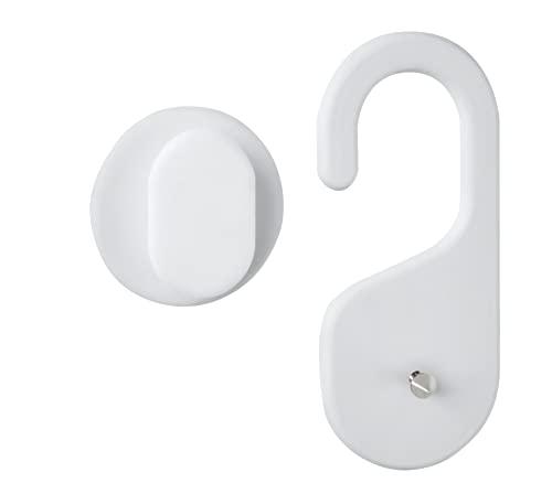 WENKO WENKO Shampoo Bottle Holder Polypropylene White 3.5 x 8 x 1.4 cm