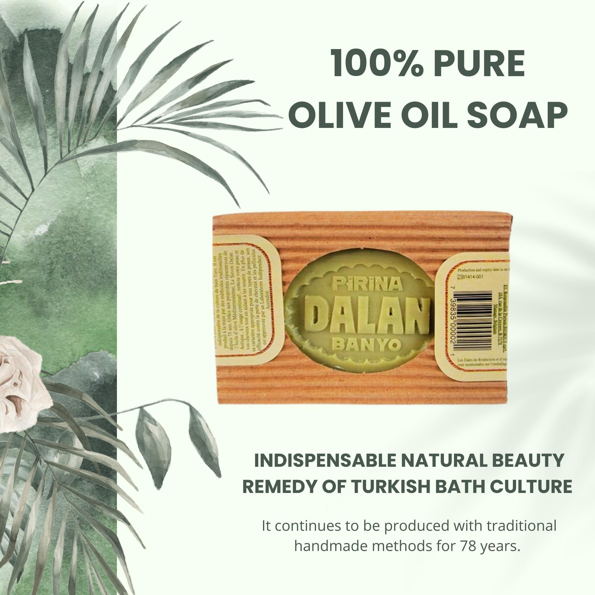 Dalan Dalan Antique Olive Oil Bar Soap 100% Natural (12)