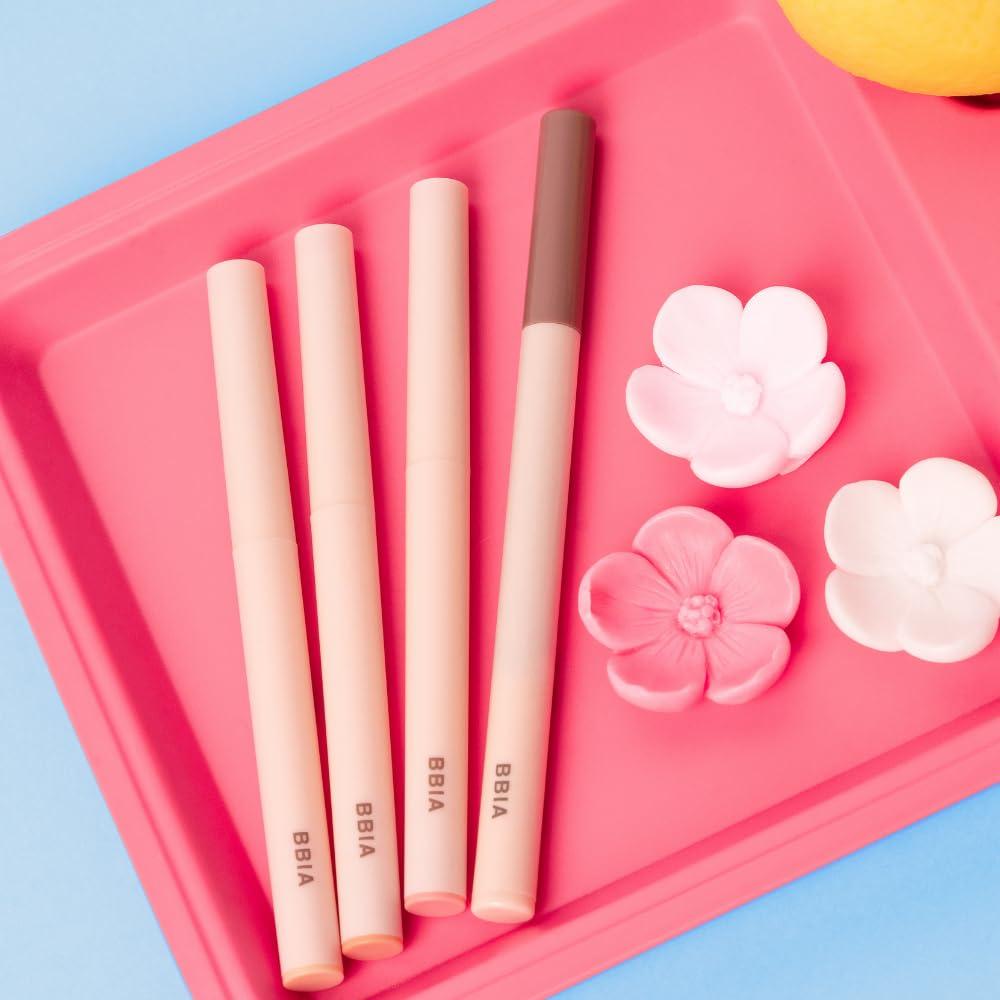 BBI@ BBIA BBIA Last Contour Pen Eyeliner (01 CAFE AU LAIT) + Last Powder Pencil (02 BANANA MILK) Bundle Set/Under Eyeshadow Eyeliner, Korea Eye Makeup