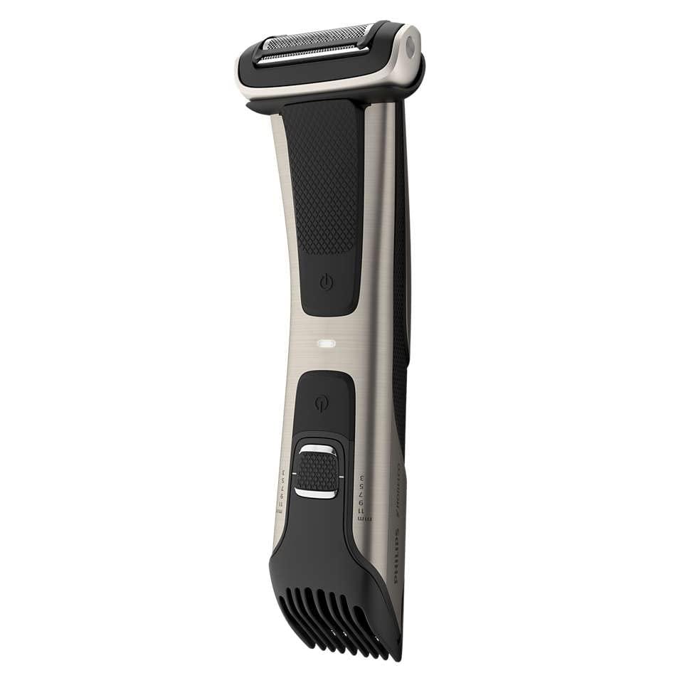 PHILIPS Philips Norelco Bodygroom Series 7000 Showerproof Body Trimmer & Shaver, BG7030/49, 1.0 Count