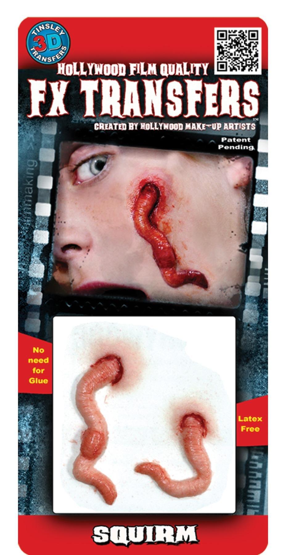 Costumes For All Occasions Costumes for all Occasions DFXS407 Squirm 3d Prof Tattoo