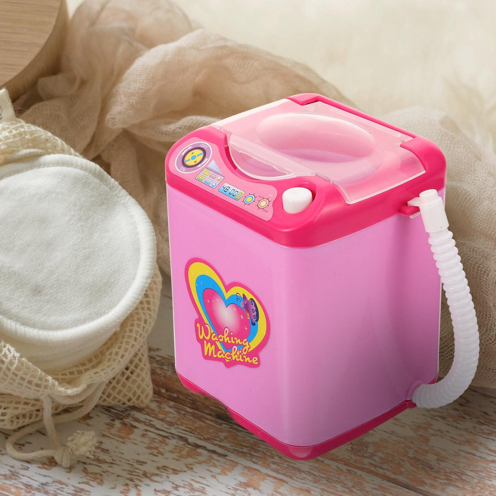 Beaupretty Beaupretty Mini Washing Machine Automatic Electric Sponge Puff Cleaner Mini Makeup Brush Washing Machine