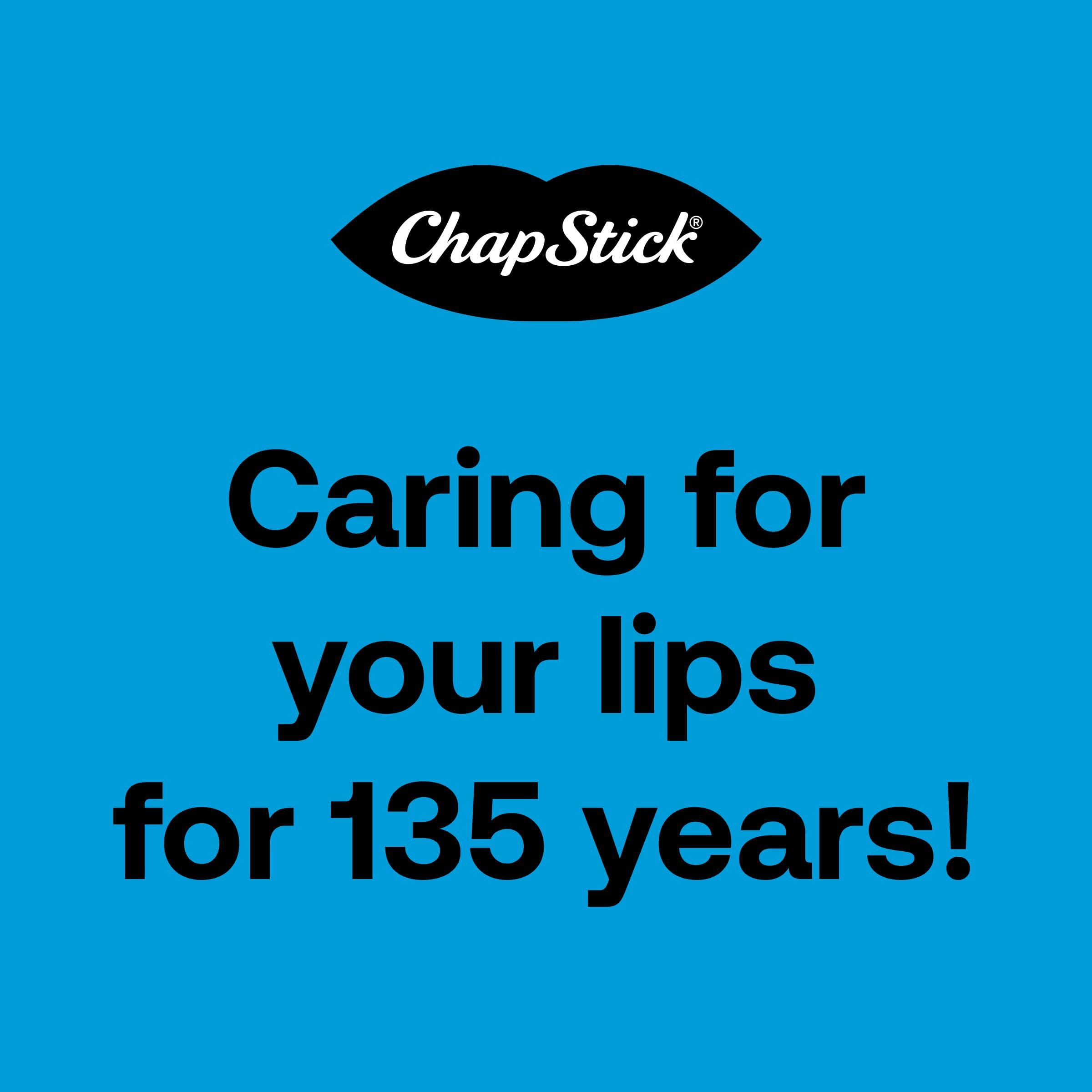 ChapStick ChapStick Dry Lips & Cold Sore Pain Relief Bundle Classic Medicated ChapStick 3-Pack + Original Moisturizer Lip Balm with SPF 15, 0.15 Oz Ea (4 Piece Set)