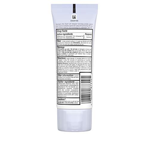 Neutrogena Neutrogena Ultra Sheer Dry-Touch Water Resistant and Non-Greasy Sunscreen Lotion with Broad Spectrum SPF 100+, 3 fl. oz