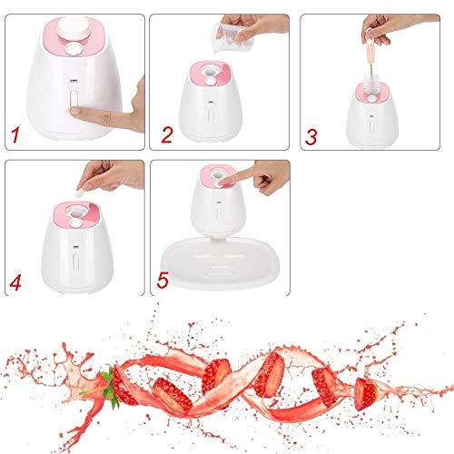 ITSII BEAUTY Itsii DIY Skin Care Face Mask Machine Maker Set with Collagen Effervescent Tablets, Portable At Home Beauty Spa Fully Customizable with Natural Fruits Vegetables Skincare Use for Full Face Neck Hand,