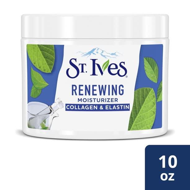 St. Ives St Ives Moisturizer Renewing Collagen Elastin 10 Ounce Jar (295ml) (6 Pack)