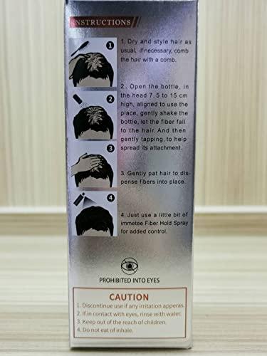 immetee immetee Hair Building Fibres Powder, Hair Fibres for Women & Men, 28g