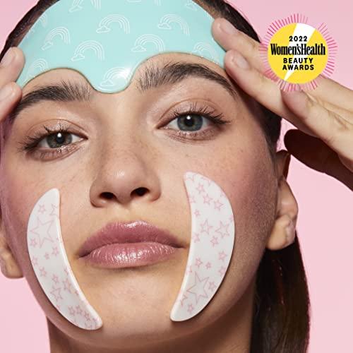 Pacifica Pacifica Reusable Mask Set  Silicone Undereye & Brow Mask Set for Forehead & Under Eye, Anti-Wrinkle, Firming, Pair with Serum, Vegan & Cruelty-Free, 3 Pieces