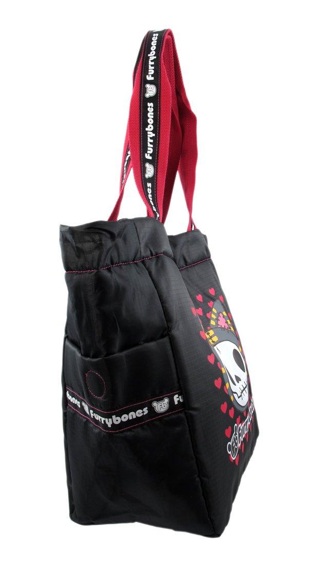 SUMMIT COLLECTION Furrybones Mao Mao Black Carrying Tote Bag