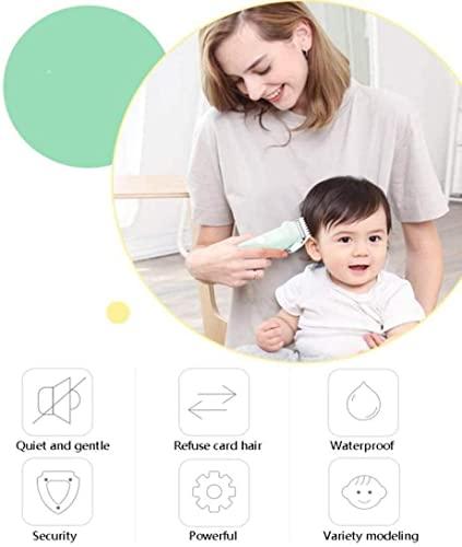 ZCXJMH Professional Hair Clippers for Men, Quiet Hair Clippers, Silent Haircut Trimmers for Children with Autism and Sensory Sensitivity, Kids Waterproof Haircutting Kit