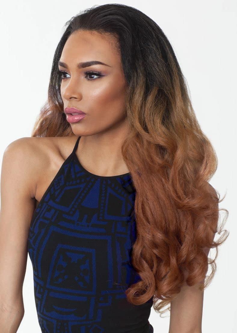 Outre Outre Synthetic Hair Half Wig Quick Weave Stunna (DR2730)