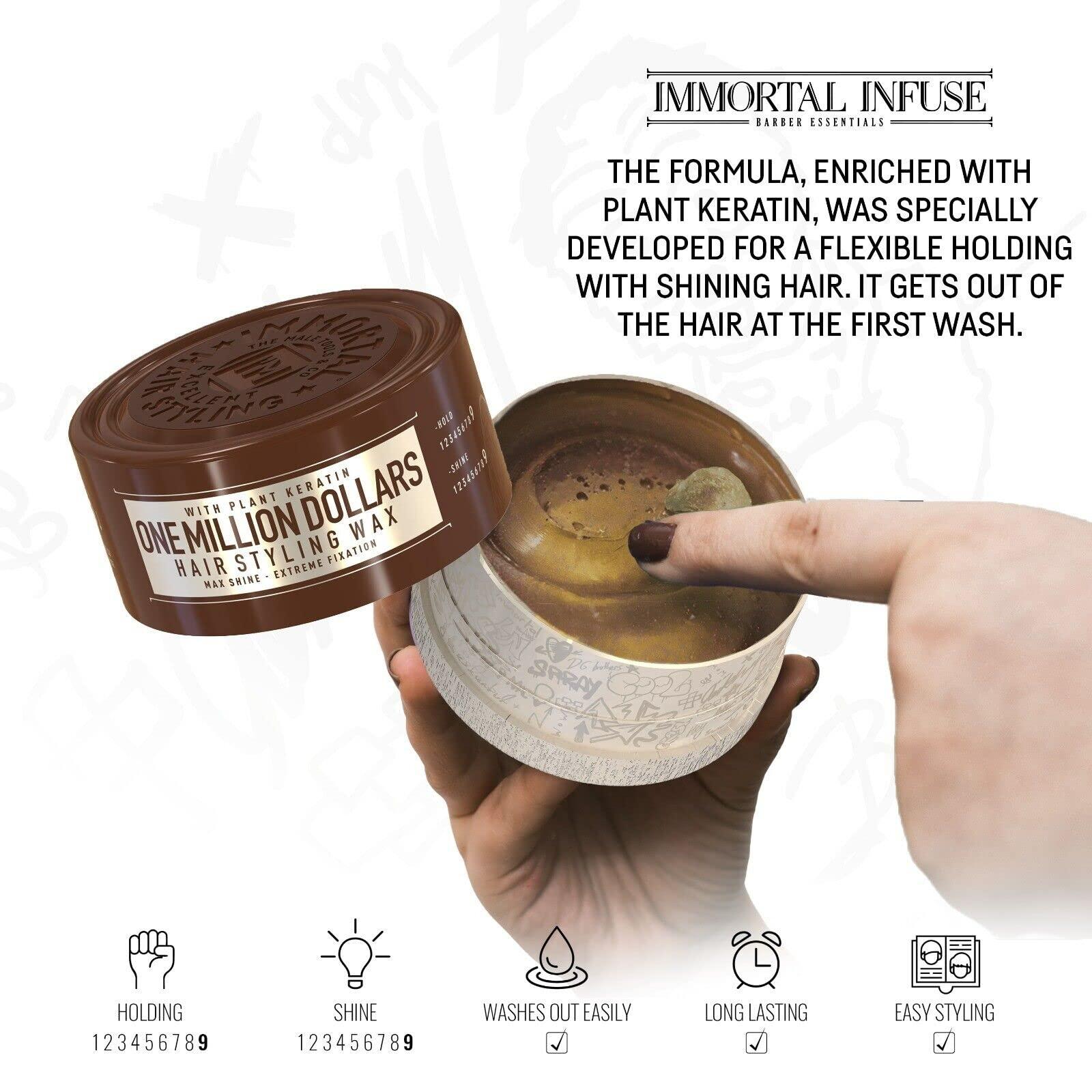 Generic Immortal Infuse One Million Styling Wax - 150 ml