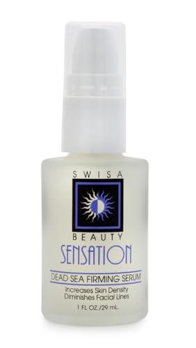 Swisa Beauty Dead Sea Facial Peel + Dead Sea Face Firming Moisturizer + Dead Sea Face Firming Serum + Dead Sea Line Reversal Peptide Serum - Swisa Beauty 4 Products Set.