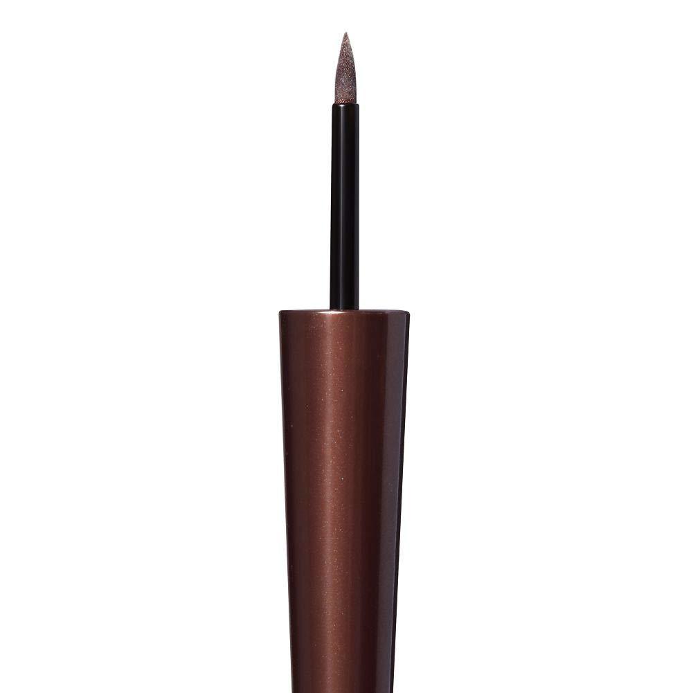 Almay Almay Liquid Eyeliner, Waterproof, Fade-Proof Eye Makeup, Easy-to-Apply Liner Brush, 224 Brown Topaz, 0.08 Oz