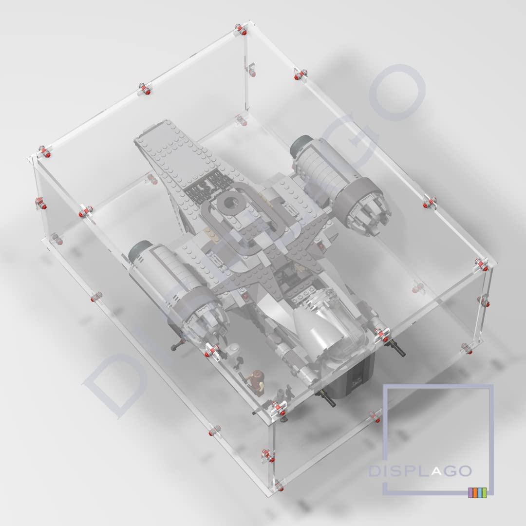 DISPLAGO DISPLaGO Display Case for Lego #75292 Razor Crest - The Mandalorian Bounty Hunter Transport