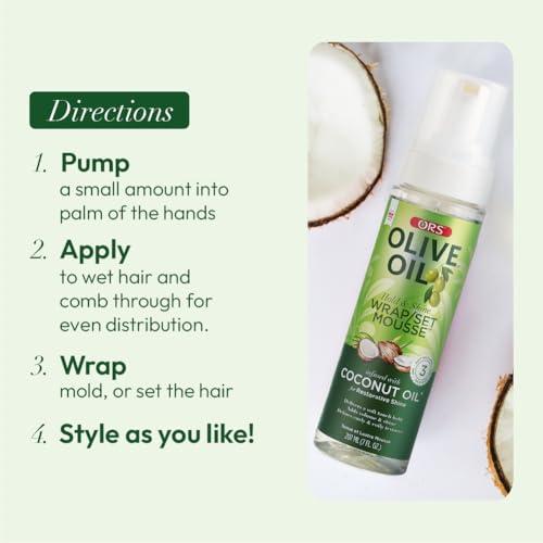 ORS Olive Oil ORS Olive Oil Hold & Shine Wrap/Set Mousse