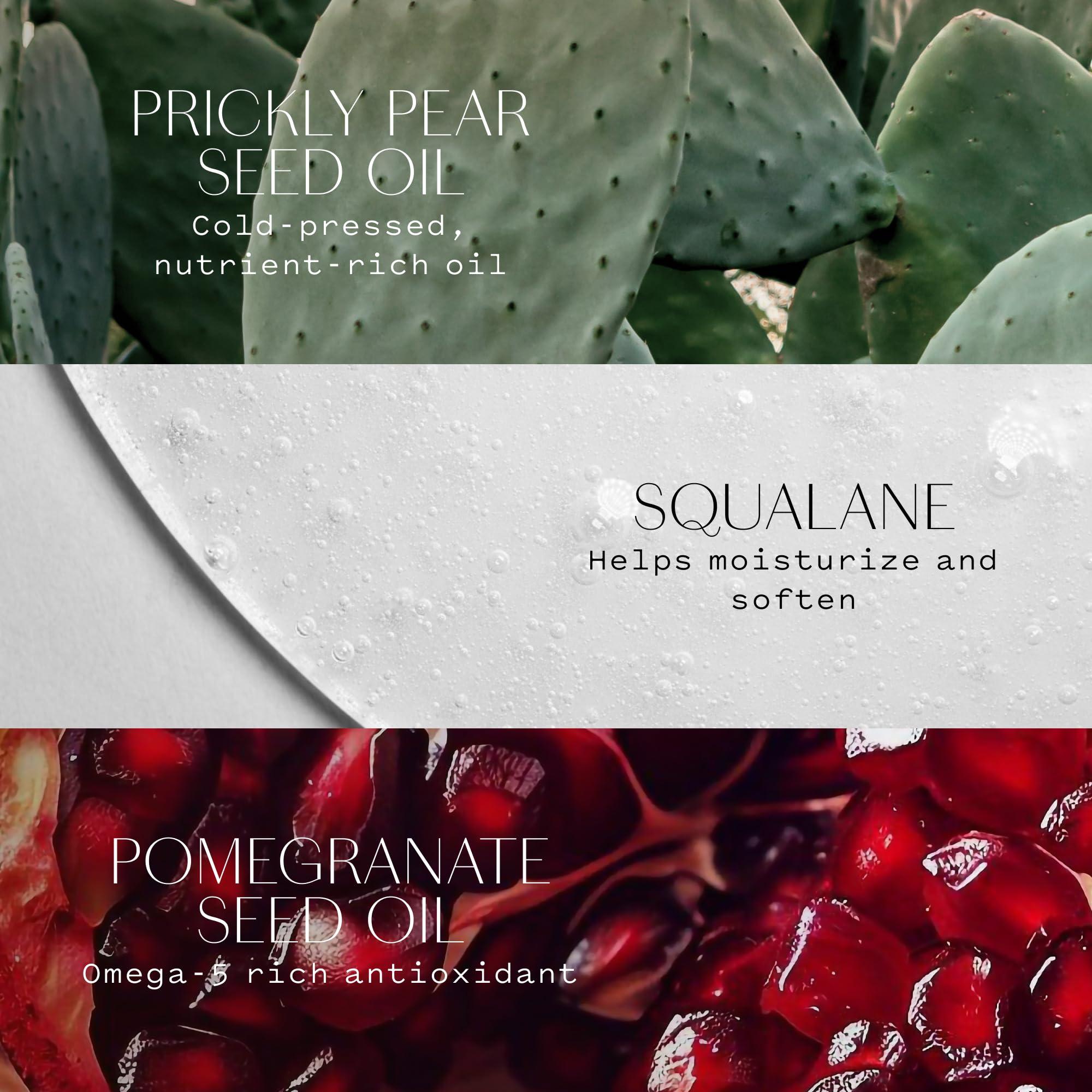 Keys Soulcare Keys Soulcare Facial Massage Bundle, Includes Deeply Replenishing Squalane Oil & Obsidian Roller, Hydrates for Glowing, Energized & Revitalized Skin