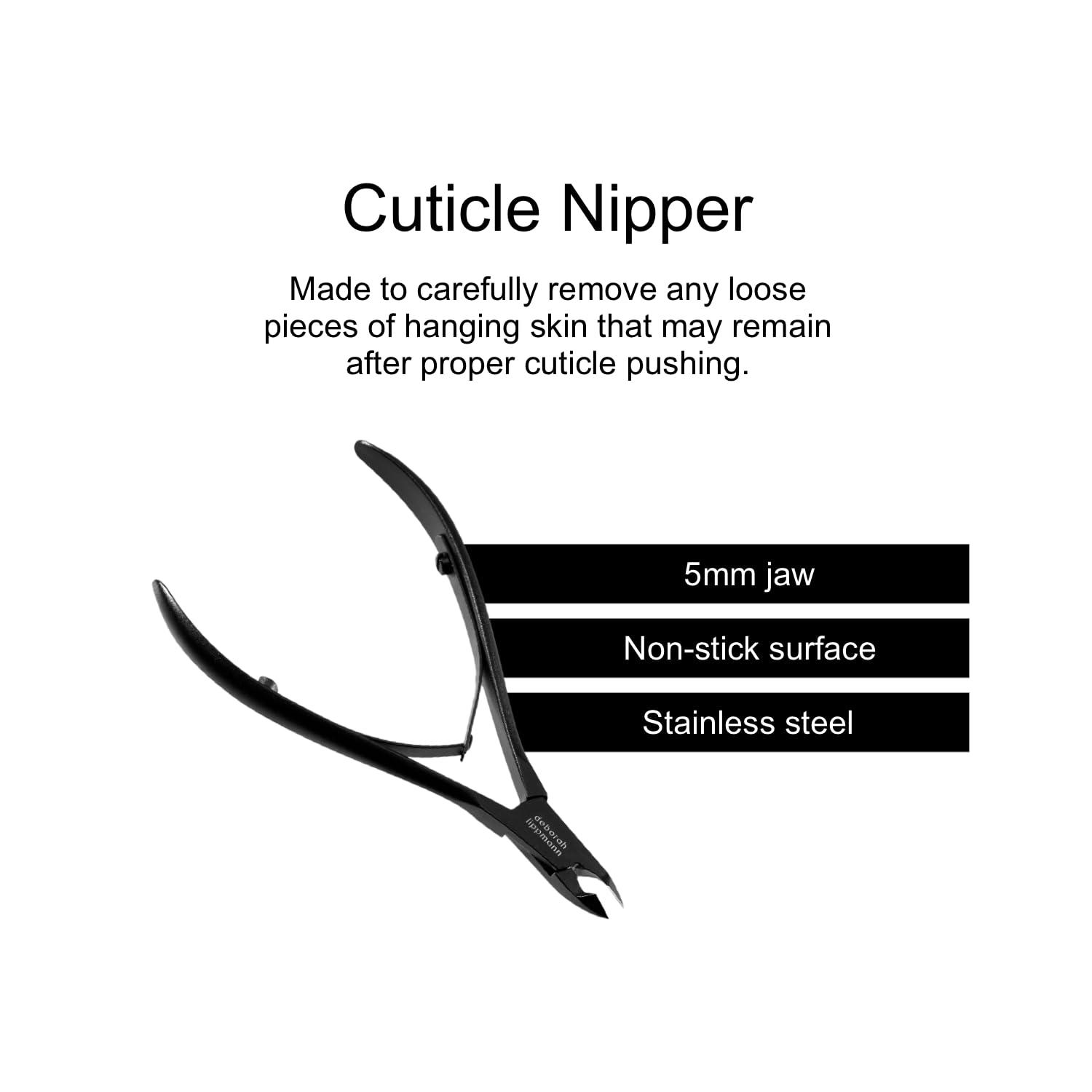 Deborah Lippmann Deborah Lippmann Cuticle Nippers | Stainless Steel Cuticle Trimmers for Fingernail and Toenail Care | Durable Tool for Manicure and Pedicure