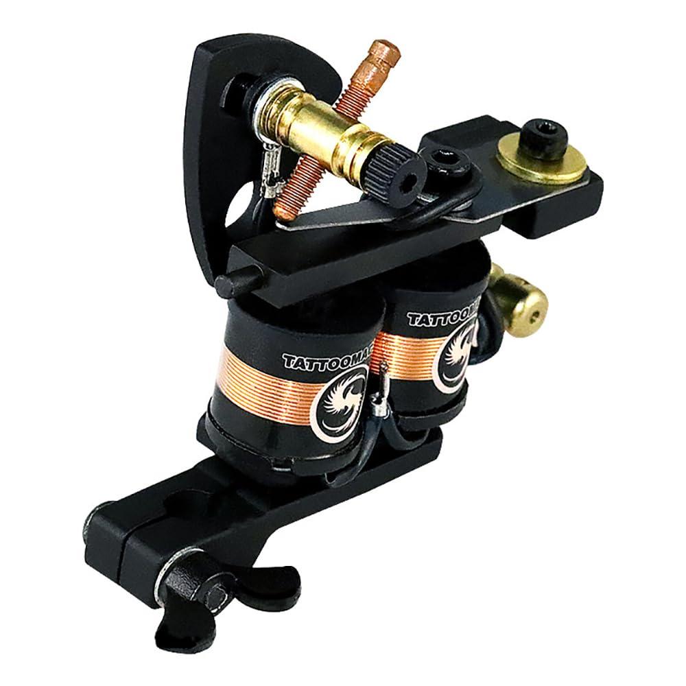 TTOOGO Coils Tattoo Machine for Beginners,Beginner-Friendly Coils Tattoo Machine: Master The Art of Tattooing with Precision And Ease,Brown
