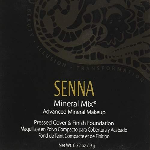 Senna Cosmetics Senna Cosmetics Mineral Mix Pressed Foundation, Light, 0.32 Ounce