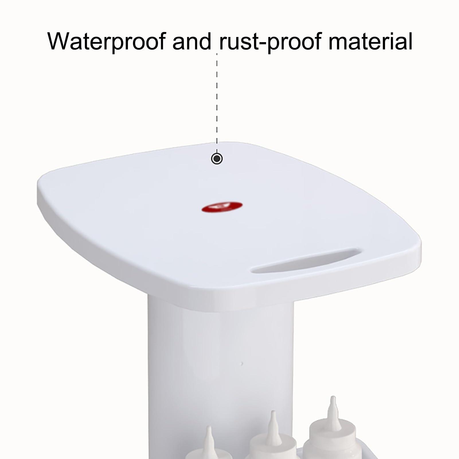 JHDXL Beauty Salon Trolley Cart, Beauty Trolley Cart with 360 Swivelling Wheels, with Storage Tray, Spa Equipment Trolley Carts, for Store Various Instruments, Tools