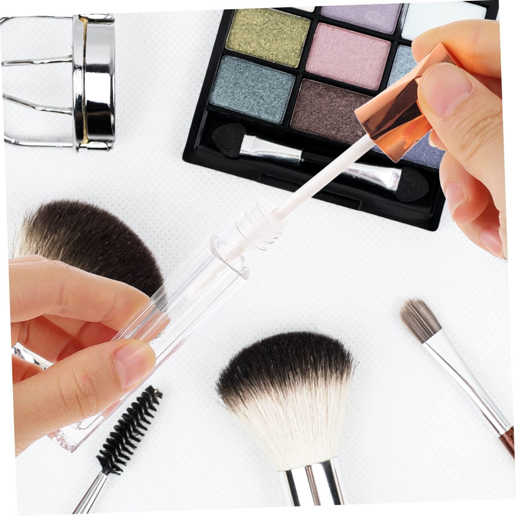 Beaupretty Beaupretty Diy Lip Gloss Tubes 15pcs 5ml Empty Lip Gloss Containers Triangular Rose Gold Lids for Cosmetics