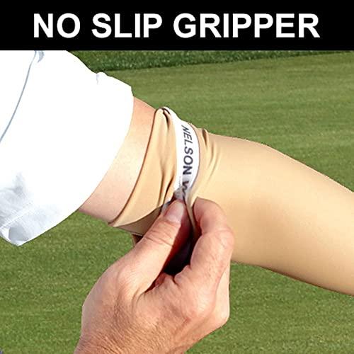 Tat2X Tat2X Ink Armor Premium Half Arm Tattoo Cover Up Sleeve - No Slip Gripper - U.S. Made - Light - XL2X (single half arm sleeve)