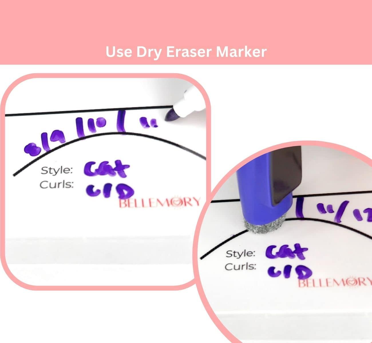 Bellemory Bundle Beginner and Wispy Eye Shape Lash Map Charts