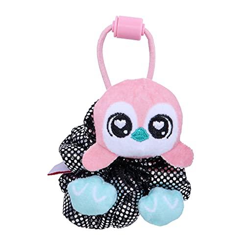 Scrunchmiez ScrunchMiez Single Surprise Pack, Magically transforms from Hair Scrunchie to Cute Plush Friend as Well as Backpack Clip. So Many Characters to Collect & wear.,(ID96524)