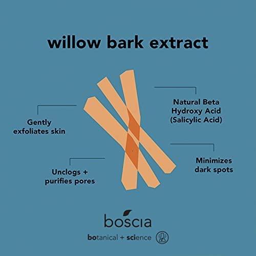 BOSCIA Boscia Clear Complexion Cleanser - Vegan Cruelty-Free Daily Face Wash & Pore Minimizer - Natural Clean Skin Care - Acne & Blackhead Remover -5.07 fl oz
