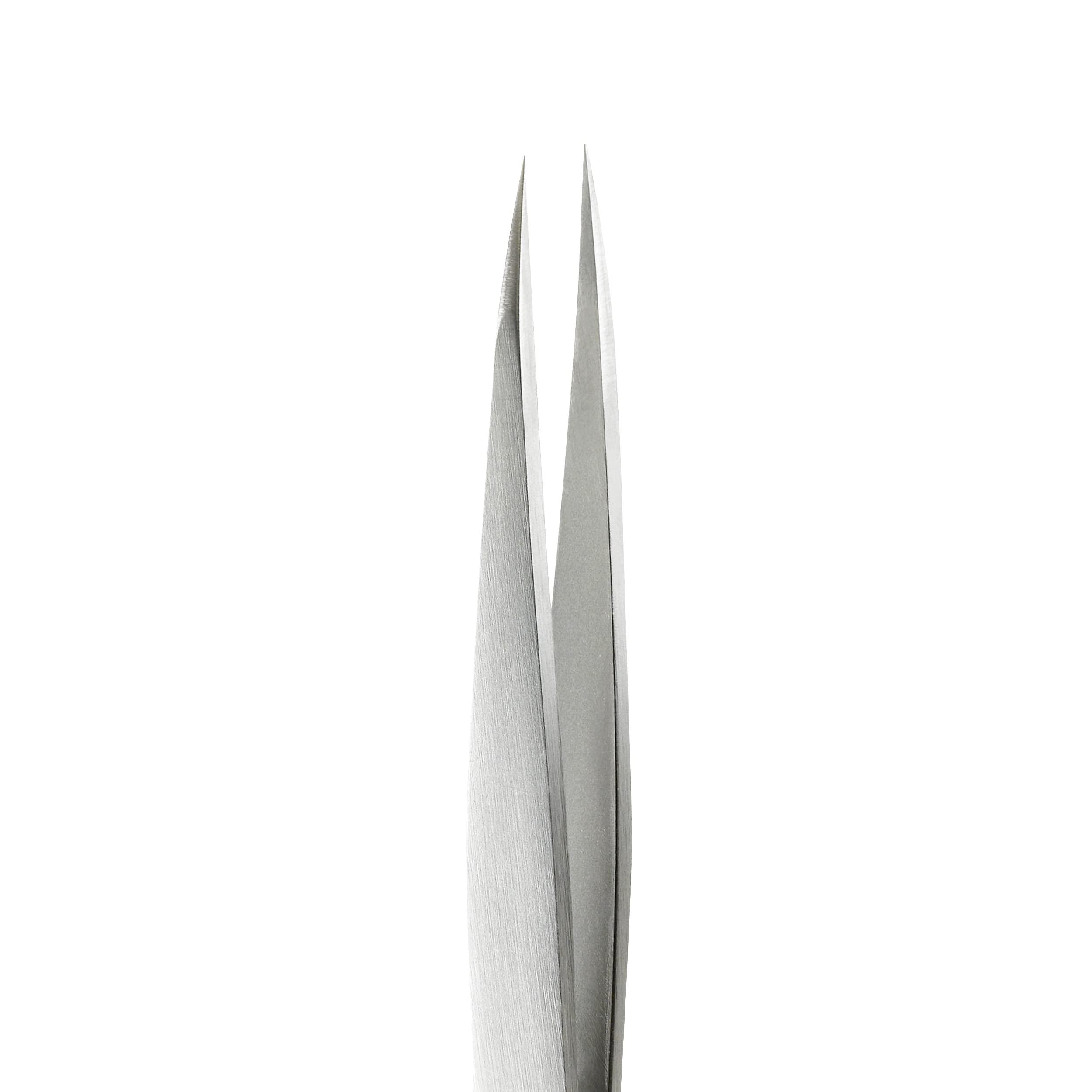 Rubis Rubis Ion-Coated Stainless Steel Pointed Tweezers for Precise Eyebrows and Hair Removal, 4K002-9.5,Rubis Switzerland Swiss Made World Renowned Precision