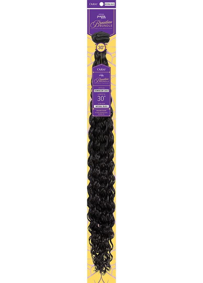 Outre Outre Purple Pack Brazilian Bundle-Single Collection-Dominican Curl 36 (Natural)