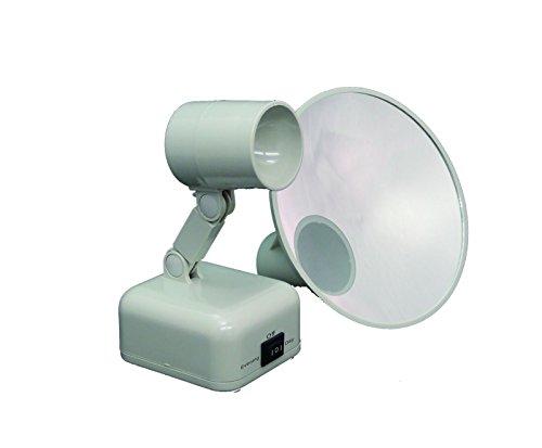 Floxite Floxite 15X Supervision Magnifying Mirror Light, Dove White