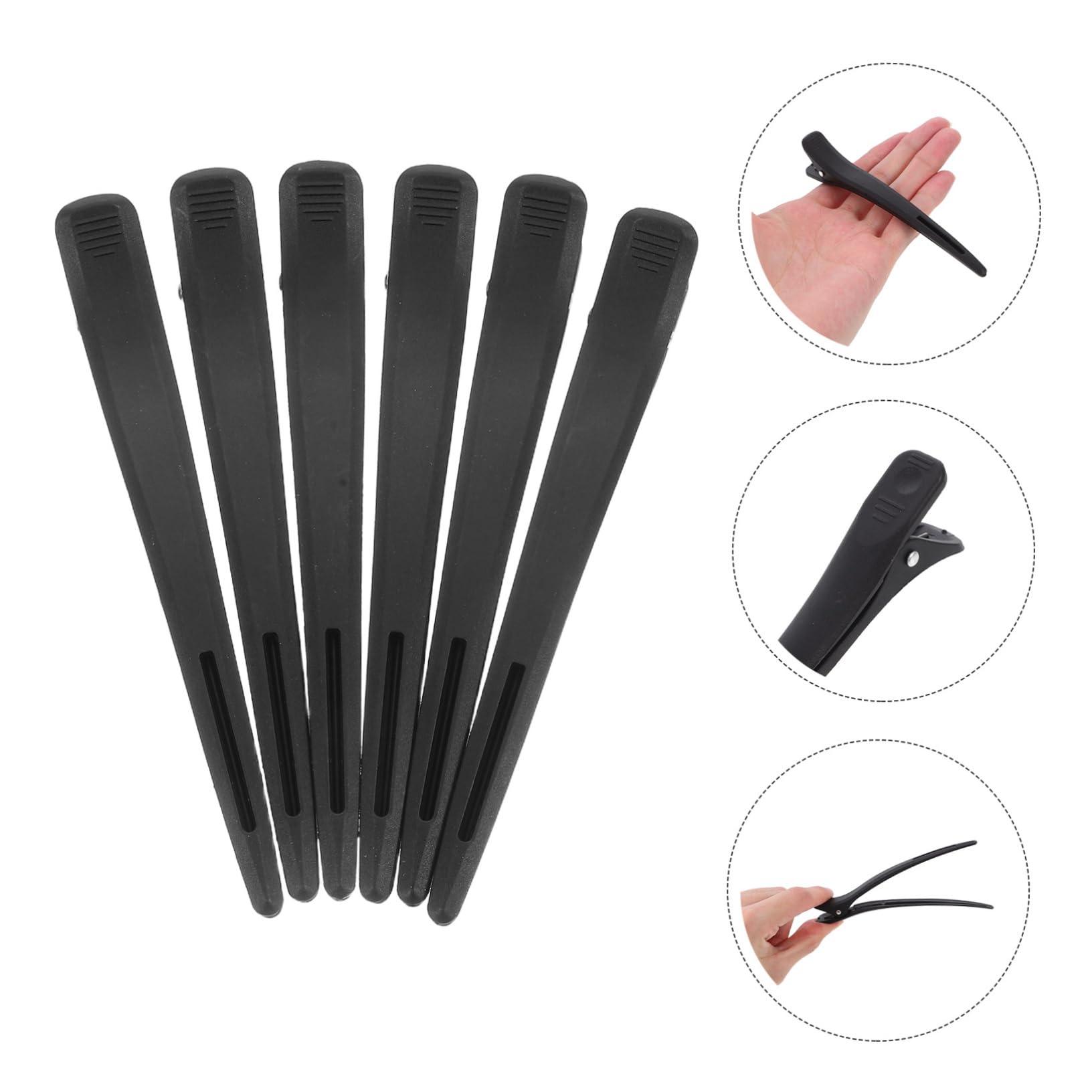 Outanaya Outanaya 6pcs Hairpin Tools Hairdressing Clips Hair Sectioning Clips Hair Clips for Styling Sectioning Styling Hair Clips Salon Sectioning Hair Clips Hair Barrettes Household Products Large