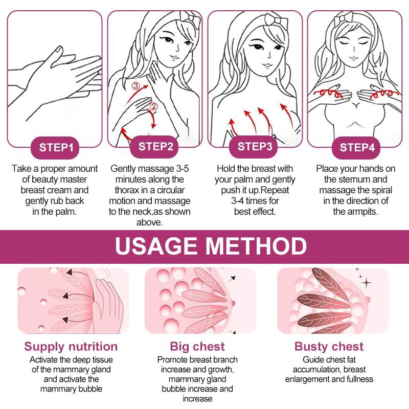 SUMAX SUMAX Breast Cream for Growth Natural Breast Enlargement Cream Breast Firming and Lifting Cream for Women