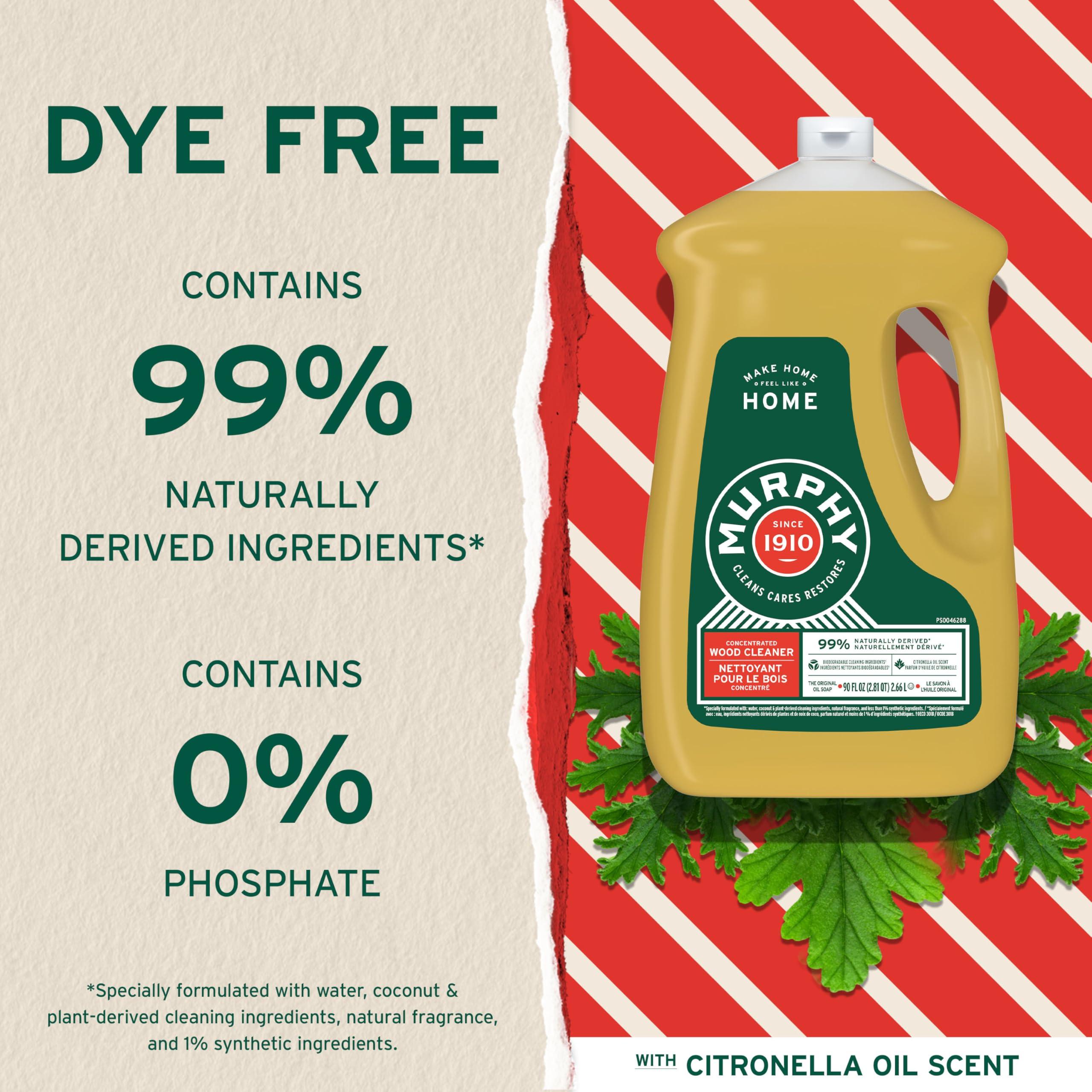 Murphy Murphy Oil Soap, Original Formula - 90 fl oz (4PK)