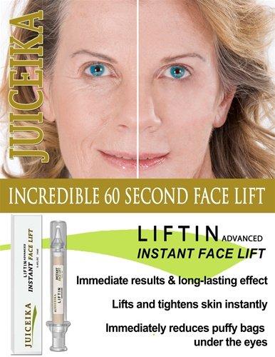 Juiceika "LIFTIN Advanced" INSTANT FACE LIFT by Juiceika. This is an INCREDIBLE 60 Second FACE LIFT!